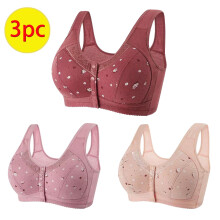 Soutiens-gorge de sport push-up sans armatures pour femmes rondes (lot de 3)