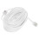 Rallonge téléphonique fixe blanche de 7,6 m (25 pi) 1