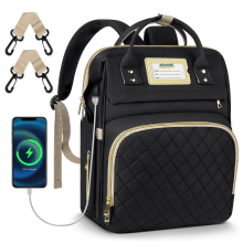 Mochila para fraldas unissex com grande capacidade (1 unidade)