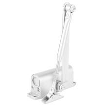 Hydraulisk dørlukker justerbar stål aluminium 43,3 tommer