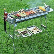OUNONA Σιδερένια Ψησταριά BBQ με Συρματόπλεγμα 25.5x15x1.5cm