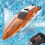 Mini barca RC 2.4GHz con rotazione a 360 e ricaricabile 5