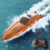 Mini barca RC 2.4GHz con rotazione a 360 e ricaricabile 6