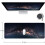 Galaxy Gaming Mouse Pad 31,5x11,8 ιντσών με αντιολισθητική ραφή 2
