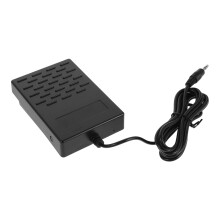 OUNONA black sustain pedal for digital pianos 1 pack