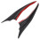 Black Front Spoiler Canards Universal 1 Pair 1