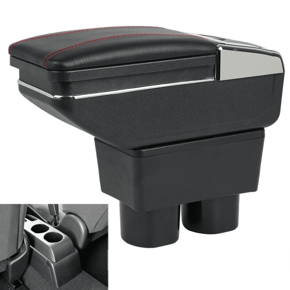 Nissan Versa Tiida Center Console Armrest Leather Rotating 9329345428180