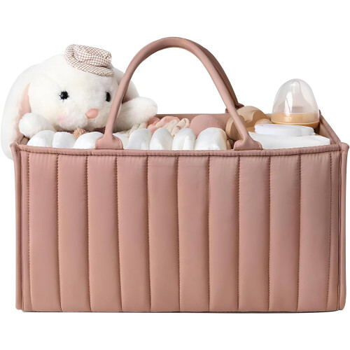 Τσάντα για πάνες OUNONA από βαμβάκι, απλό σχέδιο, 1 τεμάχιο
