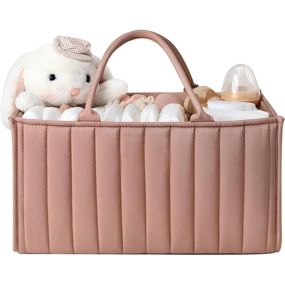 OUNONA baby diaper bag cotton simple design 1 pack
