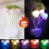 Mini veilleuse LED avec capteur, couleurs romantiques 2