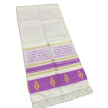 Messiaaninen tallit-rukoushuivi miehille, 1 kpl