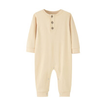 Unisex rebrovaný overal na zips pre bábätká, 1 balenie