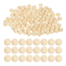 OUNONA runda trädekorationskulor ljusgula 10mm
