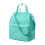 Bolsa térmica para almoço com alça de ombro verde 1