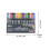 Metallic-Glitzer-Konturenmarker, wasserbasierte Tinte, 8 ml 6