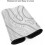 Mousepad gamer branco com textura topográfica, 90 x 40 cm (35,4 x 15,7 polegadas), antiderrapante. 5