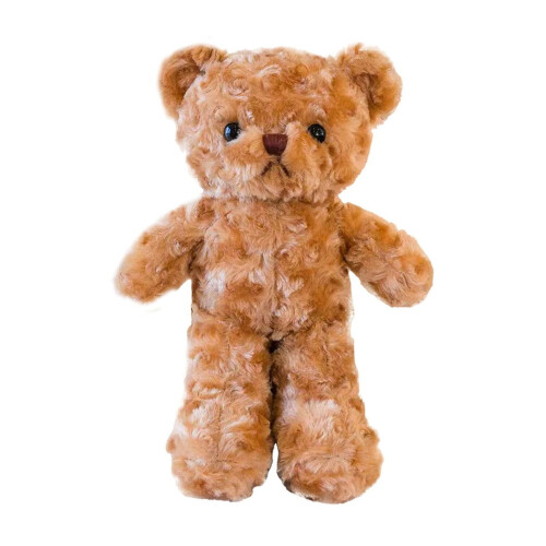 Urso de Pelúcia Rosa Marrom 11x5,1x3,1 polegadas