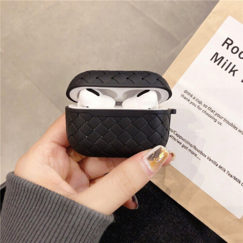 Capa protetora preta texturizada para AirPods Pro (2019/2020)