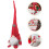 Forest Man Christmas Tree Topper Grey Nonwoven 1 Pack 1