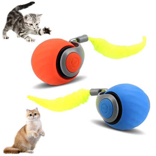 Speedy Tail 2.0 Interactive Cat Toy Ball – USB