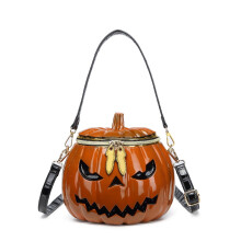 Dámska kabelka v tvare tekvice, crossbody