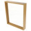 Square Khaki Acrylic Wood Photo Frame 1 Set 1