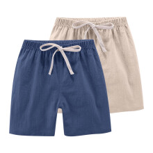 Mädchen-Sommersportshorts mit Kordelzug, 2 Stück