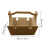 Wozhilaka folding sponge rack basket 2-in-1 portable 4