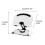 Adjustable Acrylic Tablet Stand, Universal Transparent Rotating Holder with Multi-Angles, Foldable for Desk, Compatible with Tablets, PS, Switch, 2