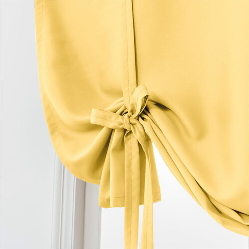 HANXIULIN Adjustable Roman Curtain Purple Darkening 1 Panel 2