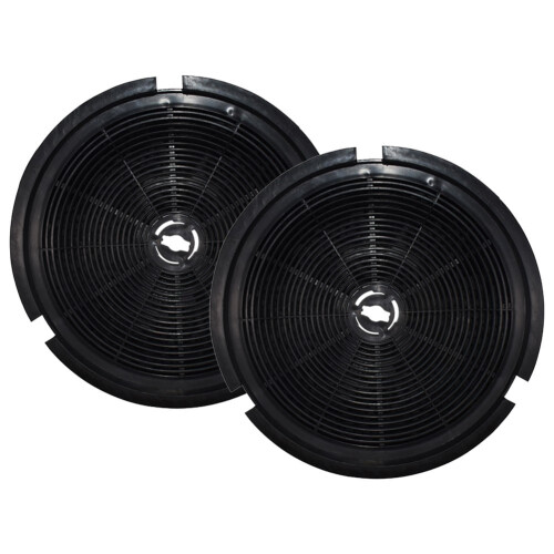 Active Charcoal Filter for Exhaust Hoods Round 1 Pack 1