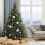 Kerstboomversiering strikken en ornamenten set 5