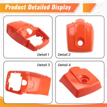 Oil Saw Air Filter Cover Set Saw Accessories Cylinder Cover Size Cover Logging Saw Air Filter Cover Shell Air Filter