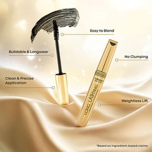 Armaf Armaf - Long Lasting Lengthening + Curling Mascara - 01 Black 2