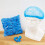 LNKOO non-woven clip cap hairnet 100 pcs blue 7