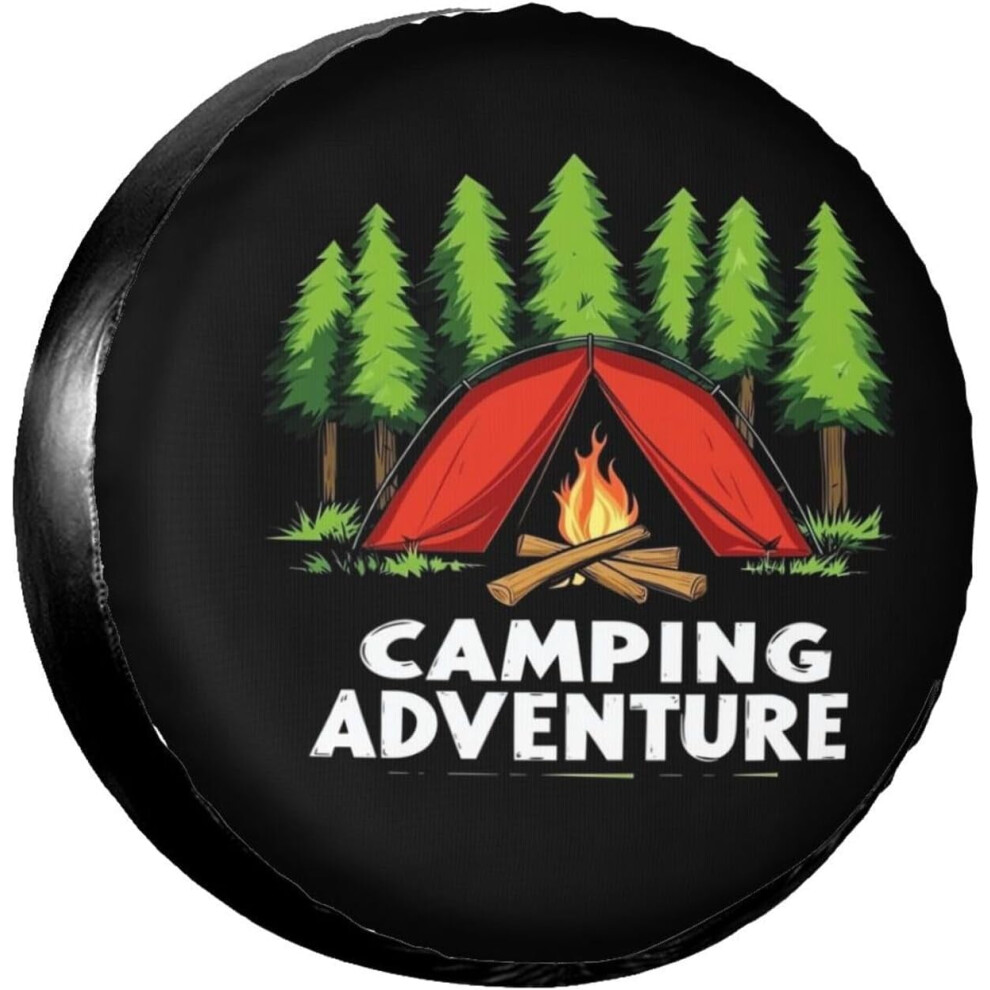 Spare Tire Cover Weatherproof Universal 15 Inch 9023022045713