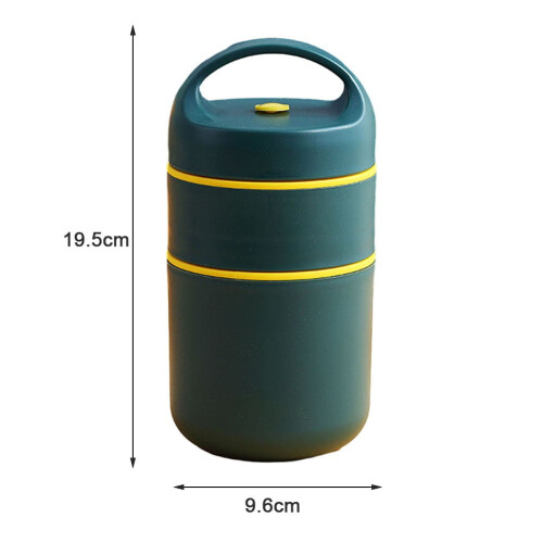 Insulated Lunch Box Leakproof Stackable for Hot or Cold 1