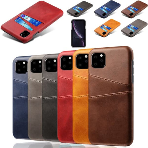 Tarjetero compatible con la funda del iPhone 11 - Rojo, compatible con iPhone 11 2