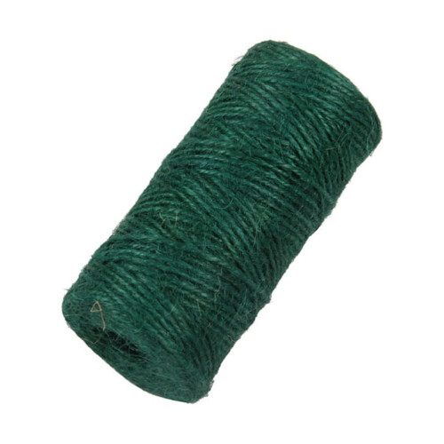 Hemp Rope DIY Craft Rope Dark Green 100M 2