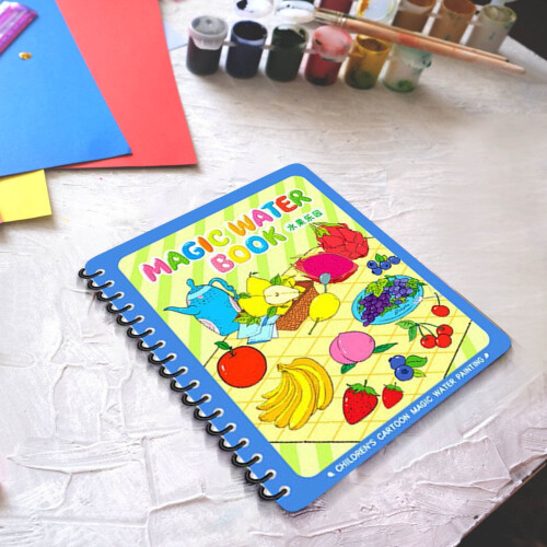 Water Coloring Book for Toddlers Ages 3-5 2