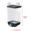 Δοχείο αποθήκευσης Poaug 1,5L/1L, επιτραπέζιος οργανωτής ξηρής τροφής για ρύζι, 3