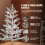 Ktaxon pine Christmas tree pre-lit 4 ft 325 warm white 3