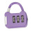 Miulika 3-digit combination lock for gym locker 4