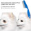 Pet flea comb for dogs and cats grooming tool 8