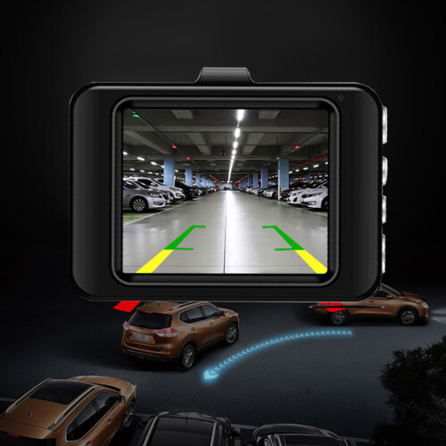 Dash Cam 1080P Front+Rear 2 Inch Screen 2