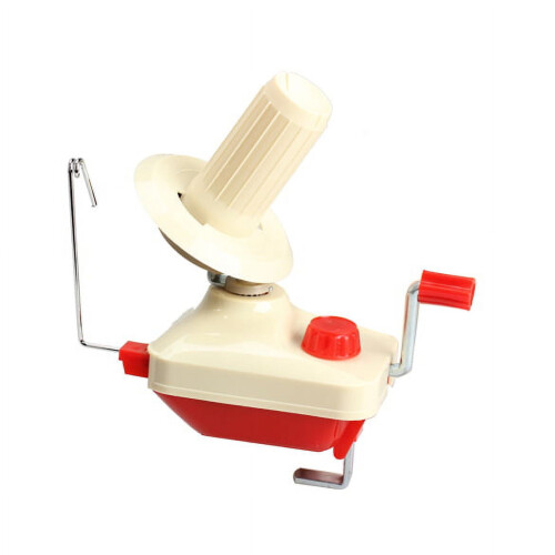 Swift yarn winder holder with fiber string ball 2