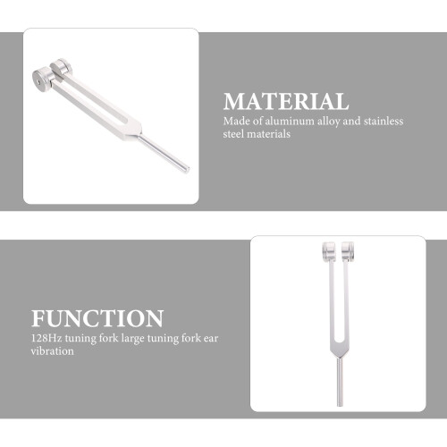 Tuning Fork Set 128Hz for Chakra and Stress Relief 1
