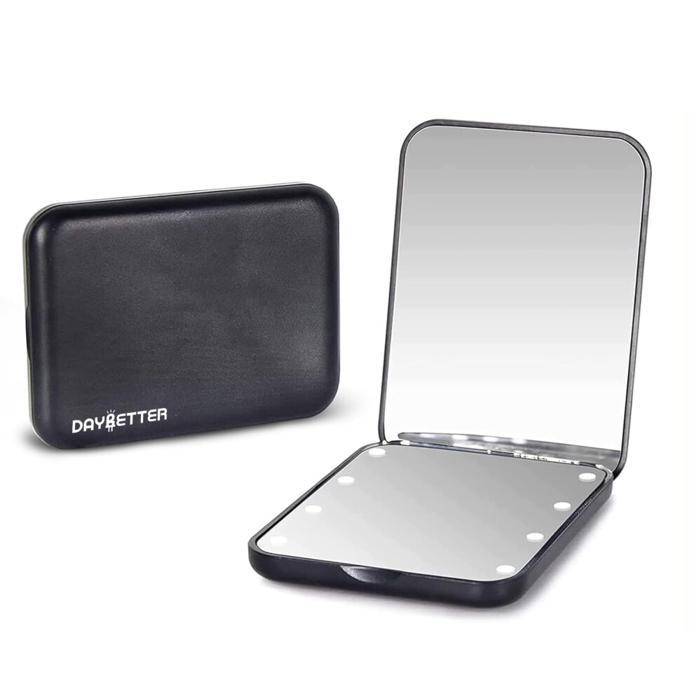 Pocket LED Makeup Mirror with Magnification