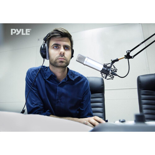 Pyle PMKSH01 Suspension Microphone Boom Stand with Shock 1