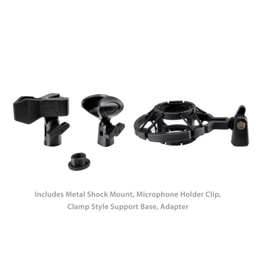 Pyle PMKSH01 Suspension Microphone Boom Stand with Shock 2